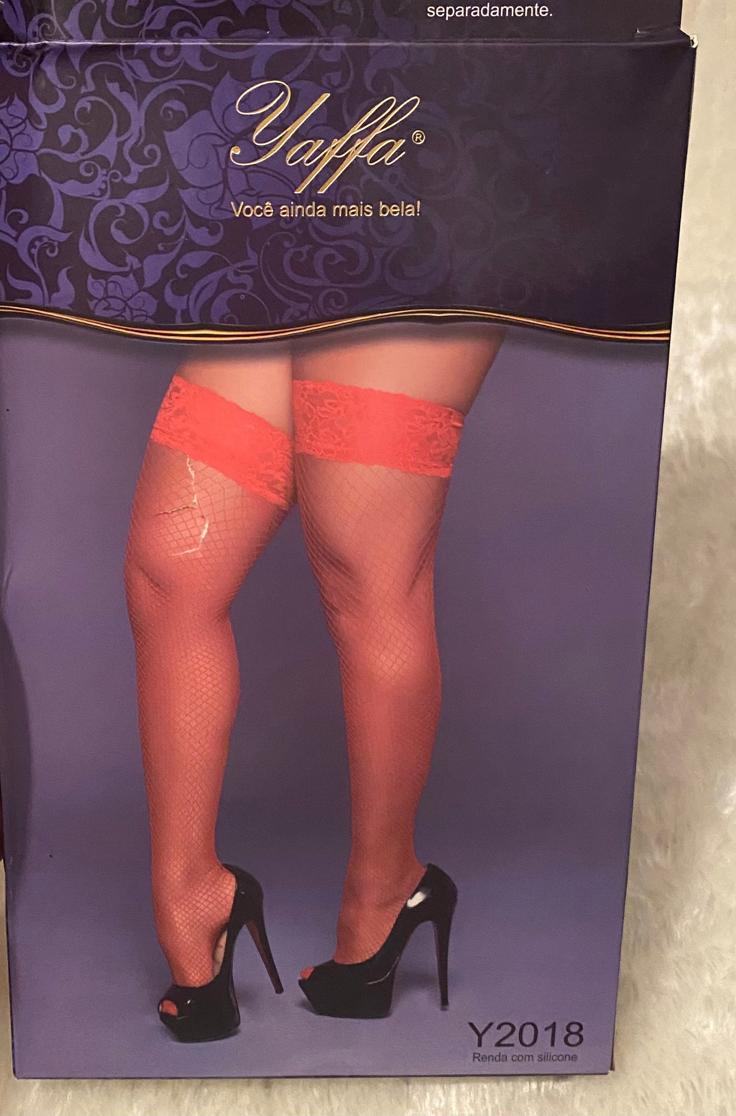 Sock with silicone