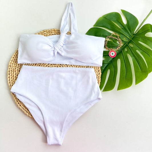 Hot Pants Bikini White